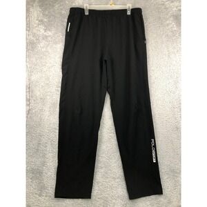 Polo Sport Sweatpants Men 36x32 Black Thermo Vent Training Athletic